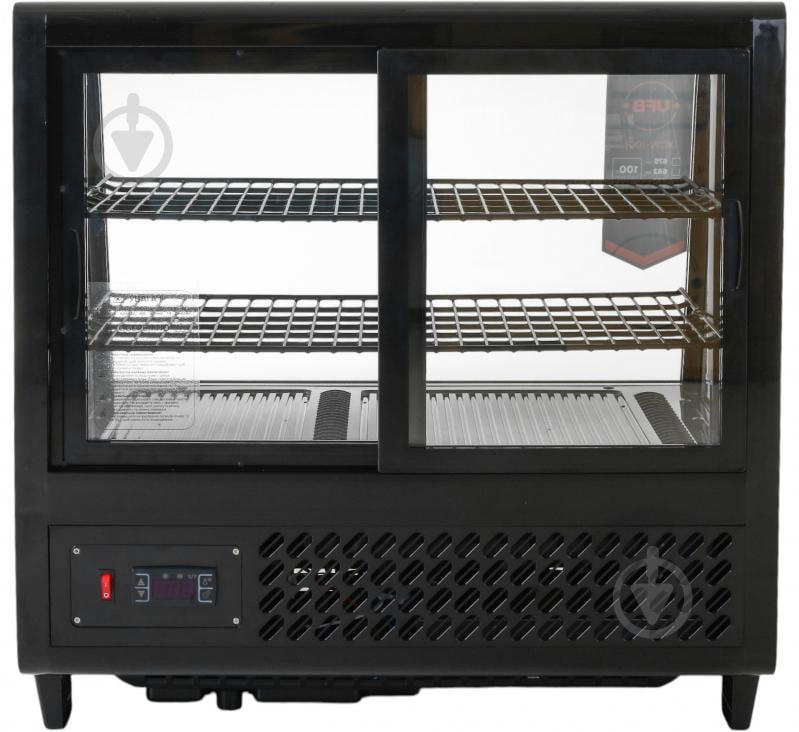 Витрина холодильная UFB XCW-100L черная - фото 4