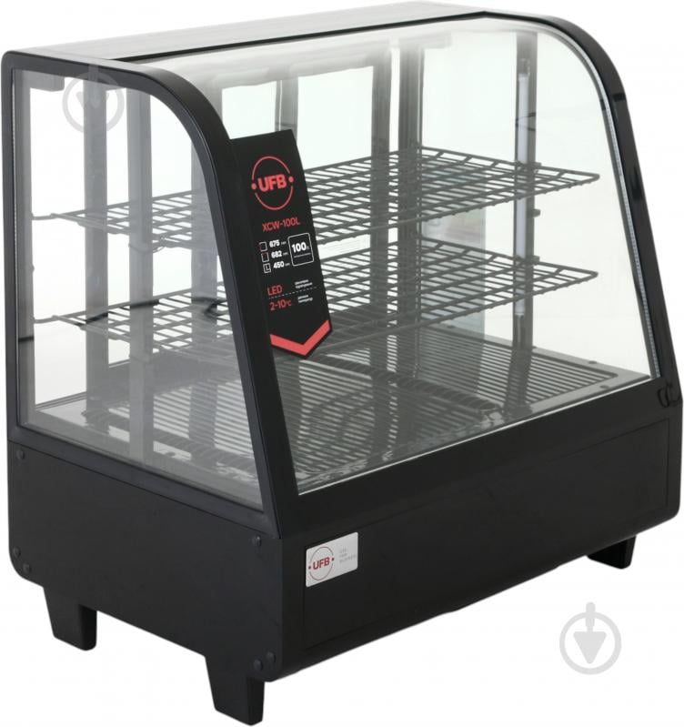 Витрина холодильная UFB XCW-100L черная - фото 1