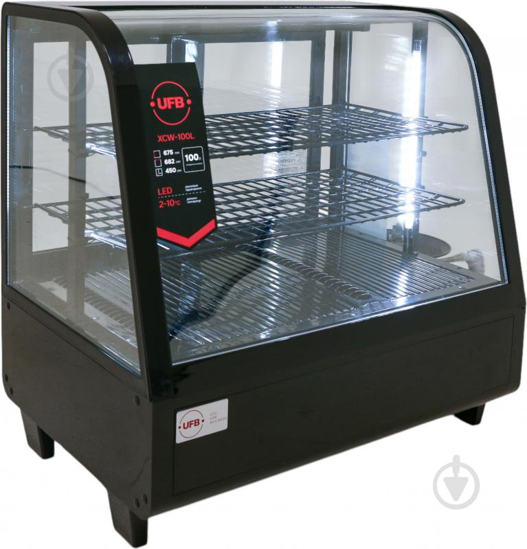 Витрина холодильная UFB XCW-100L черная - фото 11