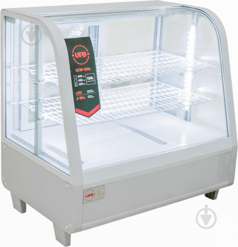 Витрина холодильная UFB XCW-100L белая - фото 9