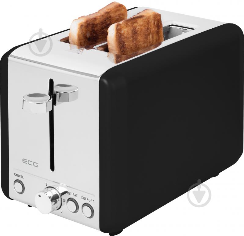 Тостер ECG ST 2708 Tradizione Nero - фото 6