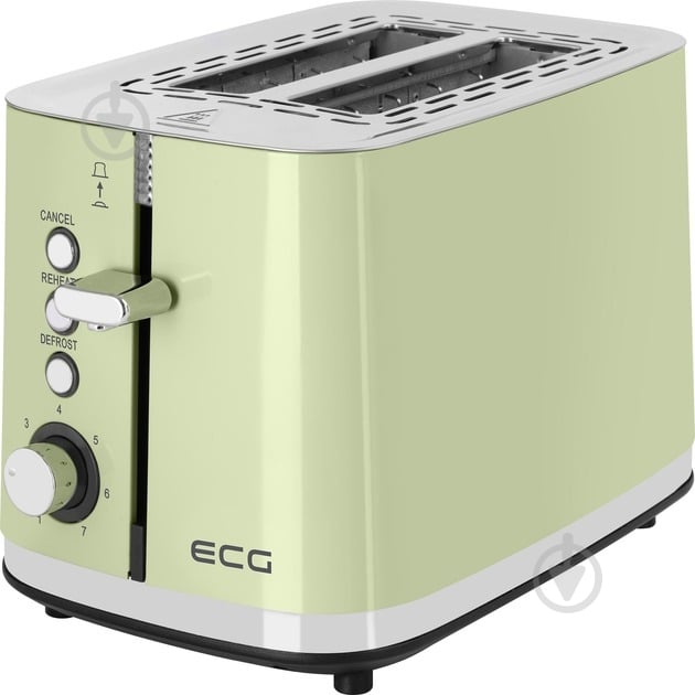 Тостер ECG ST 2766 Vintage Olive - фото 1