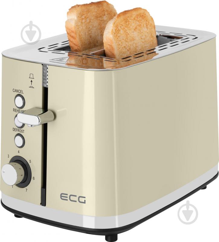 Тостер ECG ST 2766 Vintage Vanilla - фото 7