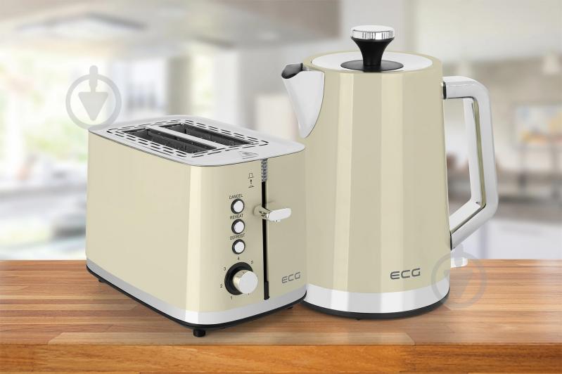 Тостер ECG ST 2766 Vintage Vanilla - фото 10