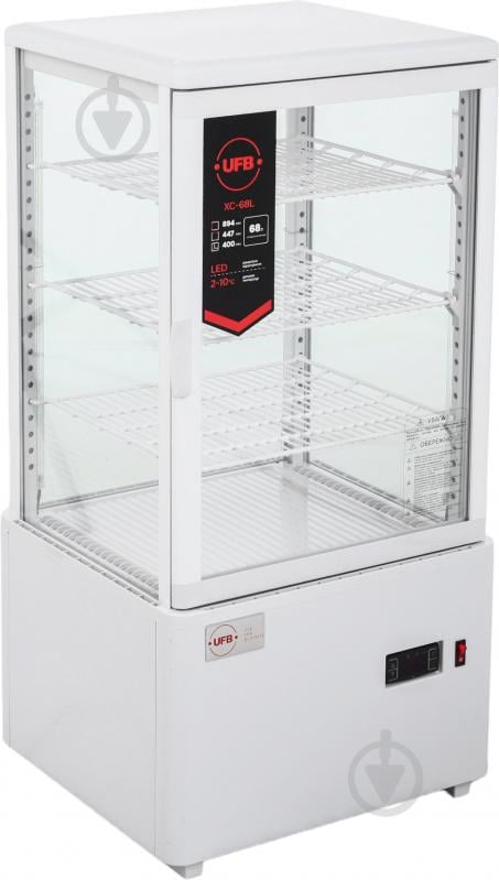 Витрина холодильная UFB XC-68L белая - фото 1