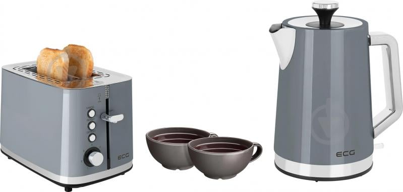 Тостер ECG ST 2766 Vintage Scuro - фото 10