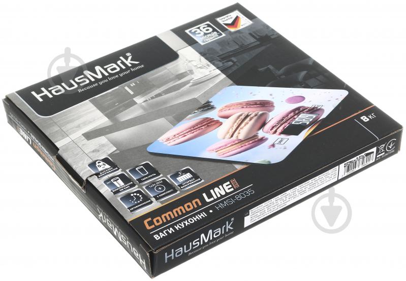 ВИТРИНА! Весы кухонные HausMark HMSI-8035 - фото 3