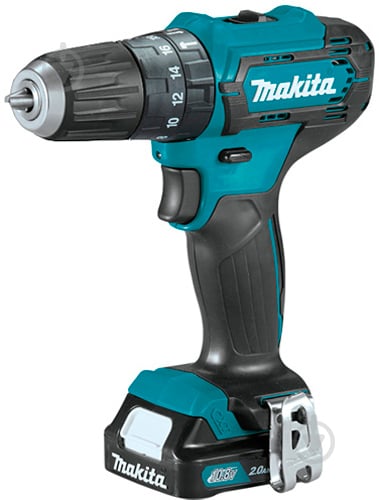 Шуруповерт ударный аккумуляторный Makita HP333DSAE - фото 1