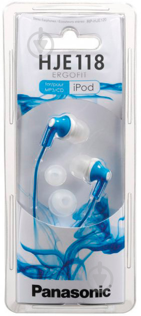 Навушники Panasonic blue (RP-HJE118GU-A) - фото 4