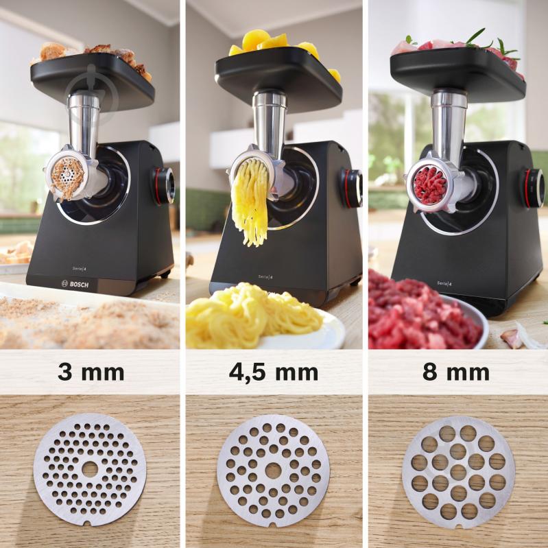 ВИТРИНА! Мясорубка Bosch MultiPower Серия 4 MFWS440B - фото 17 ВИТРИНА! Мясорубка Bosch MultiPower Серия 4 MFWS440B - фото 17