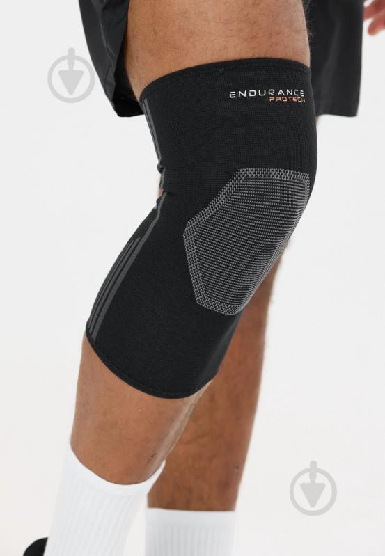 Наколенник Protech PROTECH Knee Compression E110003-1001 р. XL черный - фото 4