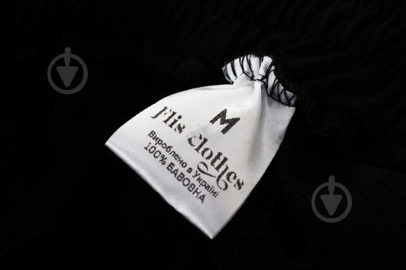 Шорти Flis clothes чоловічі на манжеті р. L чорний - фото 5