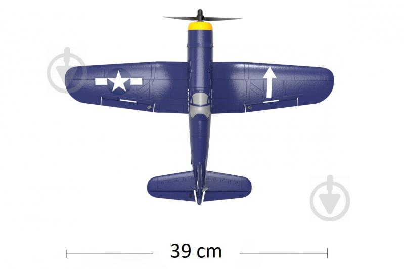 Літак на р/к VolantexRC F4U Corsair 400 мм 4к RTF TW-761-8 - фото 10