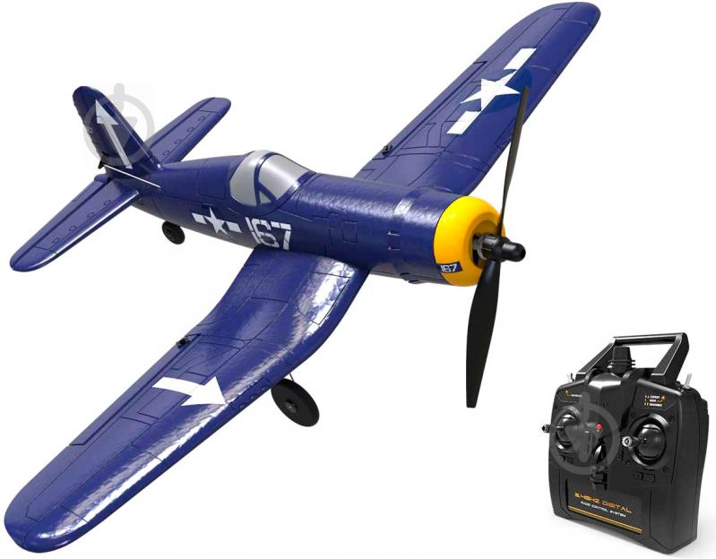 Літак на р/к VolantexRC F4U Corsair 400 мм 4к RTF TW-761-8 - фото 1