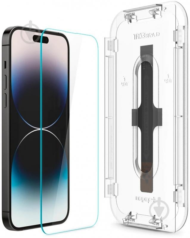 Защитное стекло Spigen для Apple Iphone 14 Pro Max Glas tR EZ Fit (AGL05202) - фото 3