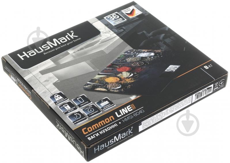 ВИТРИНА! Весы кухонные HausMark HMSI-8040 - фото 3