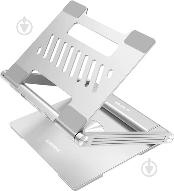 USB-хаб Canyon OnStand 2 Aluminium 6-in-1 с подставкой для ноутбука (CNS-SDS2) - фото 2 USB-хаб Canyon OnStand 2 Aluminium 6-in-1 с подставкой для ноутбука (CNS-SDS2) - фото 2