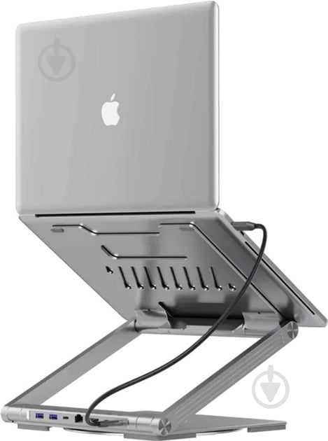 USB-хаб Canyon OnStand 2 Aluminium 6-in-1 с подставкой для ноутбука (CNS-SDS2) - фото 13 USB-хаб Canyon OnStand 2 Aluminium 6-in-1 с подставкой для ноутбука (CNS-SDS2) - фото 13