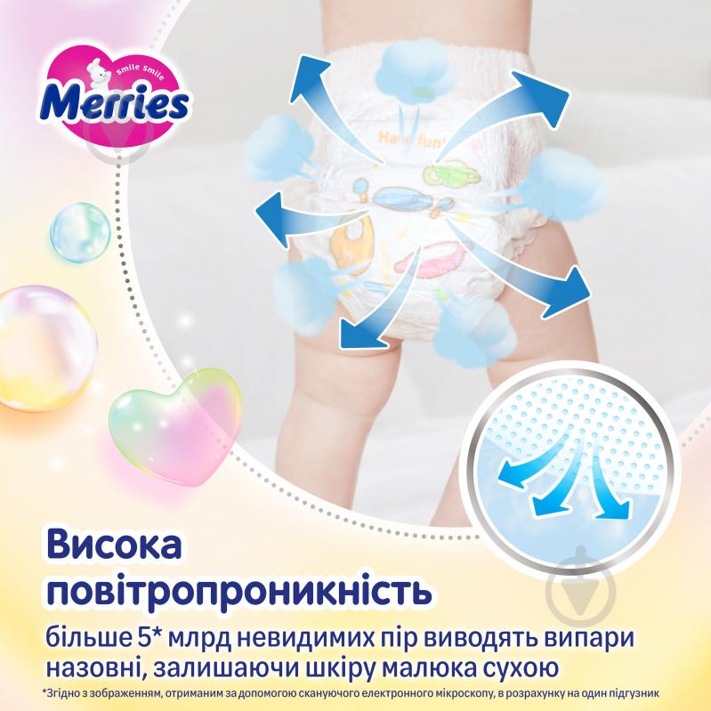 Підгузки-трусики MERRIES Jumbo UJ XXL 15-28 кг 30 шт. - фото 7