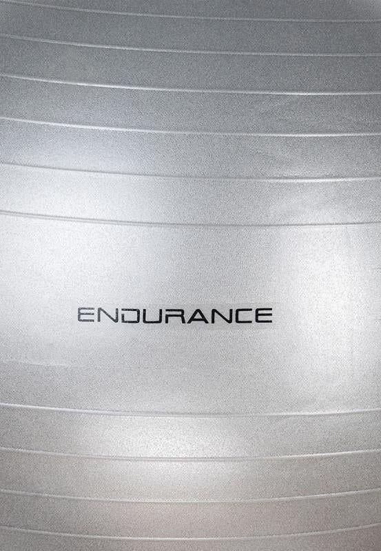 Гімнастичний м'яч Endurance сірий d65 см E97403-1-8889 - фото 2 Гімнастичний м'яч Endurance сірий d65 см E97403-1-8889 - фото 2