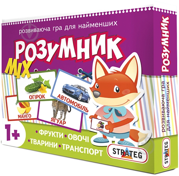 Игра настольная Strateg Розумник, MIX 30300 - фото 1