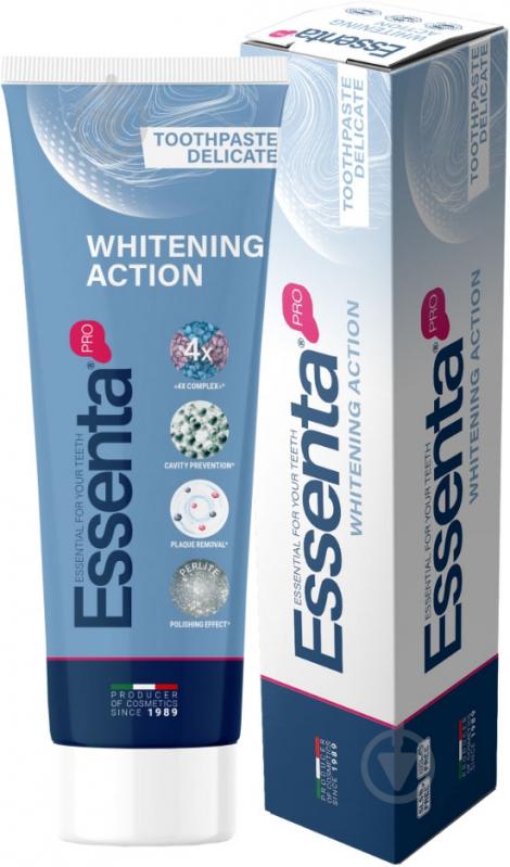 Зубная паста Essenta Pro Whitening Action 75 мл - фото 2