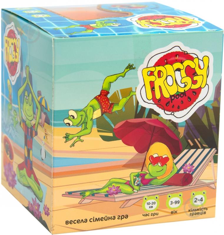 Игра настольная Strateg Froggy Pool 30352 - фото 1