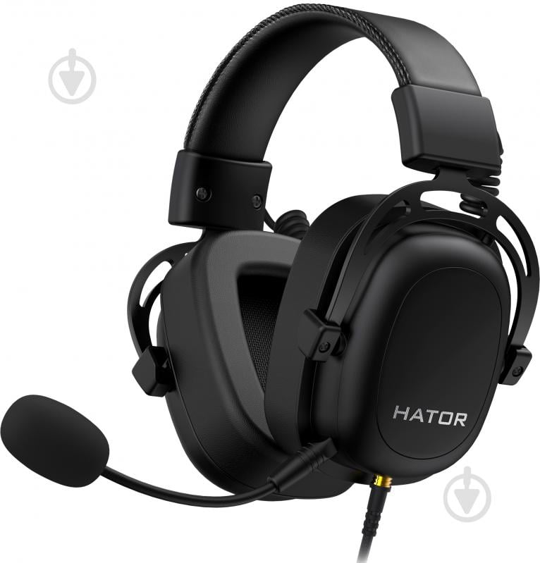 Гарнитура игровая Hator Hypergang 2 USB 7.1 black (HTA-940) - фото 3