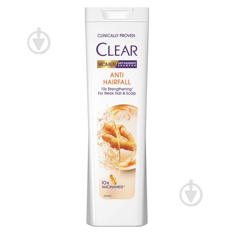 Шампунь CLEAR против перхоти защита от выпадения 225 мл - фото 1