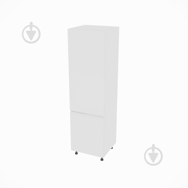 Шафа під холодильник Влада (П 60 Х (720)ліва) білий шовк/білий Світ Меблів - фото 1 Шафа під холодильник Влада (П 60 Х (720)ліва) білий шовк/білий Світ Меблів - фото 1