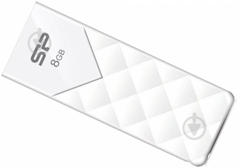 Флеш-пам'ять USB Silicon Power Ultima U03 8 ГБ USB 2.0 white (SP008GBUF2U03V1W) - фото 1