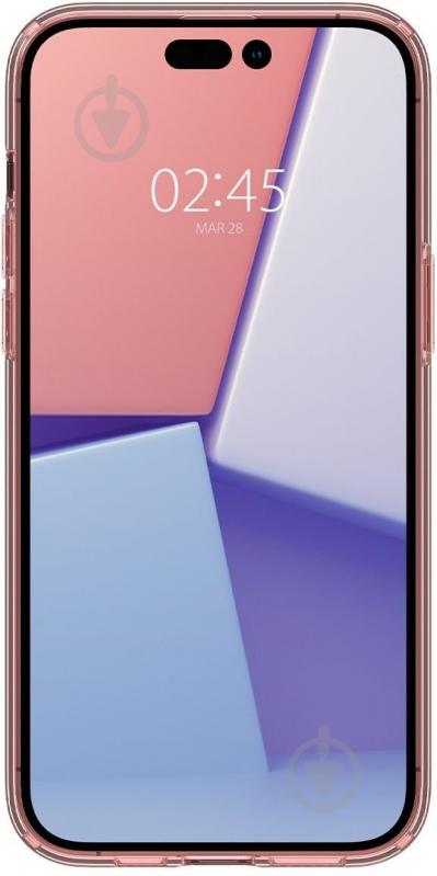 Чехол Spigen Crystal Flex для Apple iPhone 14 Pro rose crystal (ACS04665) - фото 3