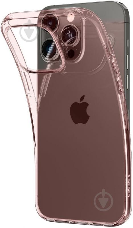 Чехол Spigen Crystal Flex для Apple iPhone 14 Pro rose crystal (ACS04665) - фото 5