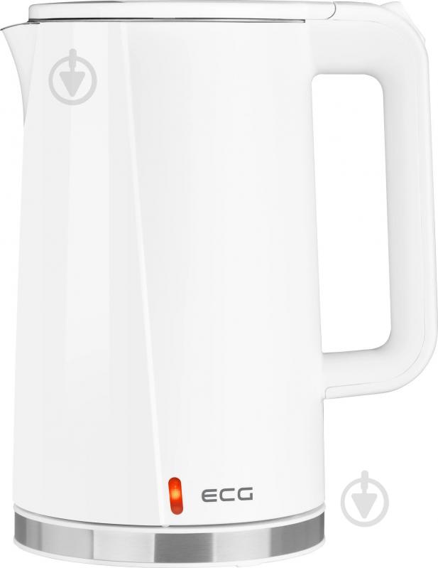 Электрочайник ECG RK 1702 Safe to Touch White - фото 3
