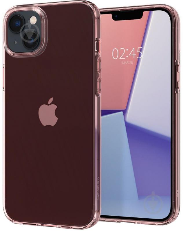Чехол Spigen Crystal Flex для Apple iPhone 14 rose crystal (ACS04679) - фото 1