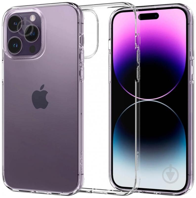 Чохол Spigen Liquid Crystal для Apple iPhone 14 Pro Max crystal clear (ACS04809) - фото 1