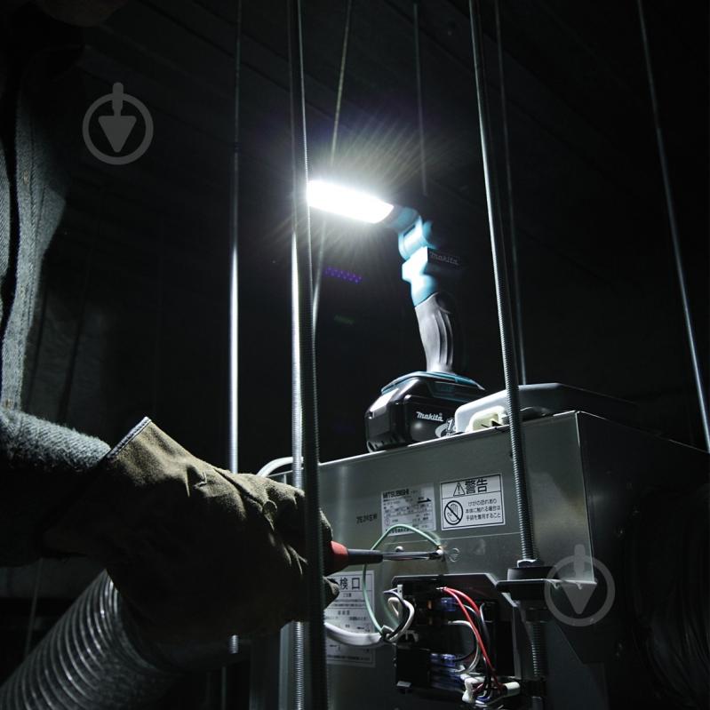 Фонарь Makita 14,4/18,0V аккумуляторный LED 14.4/18V Li-ion DML 801 DEBDML801 - фото 6 Фонарь Makita 14,4/18,0V аккумуляторный LED 14.4/18V Li-ion DML 801 DEBDML801 - фото 6