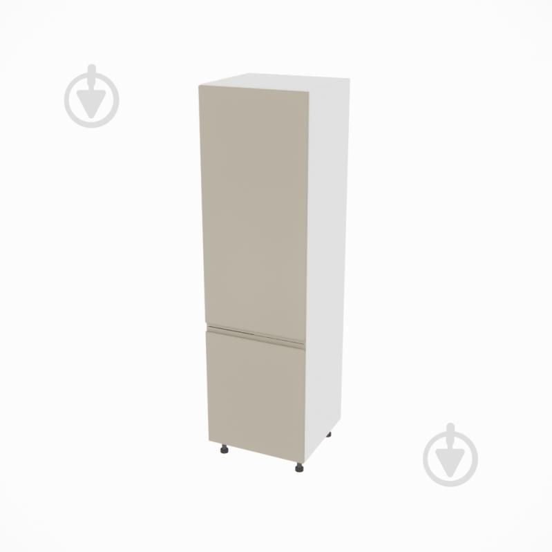 Шафа під холодильник Влада (П 60 Х (720)права) айворі/білий Світ Меблів - фото 1