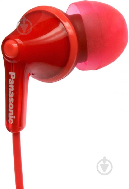 Навушники Panasonic RP-HJE125E-R red - фото 2