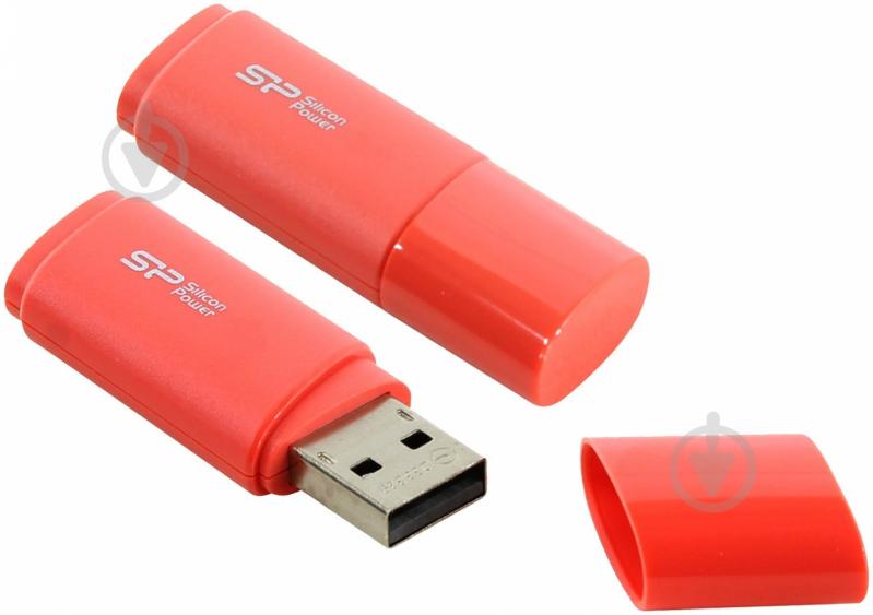 Флеш-пам'ять USB Silicon Power Ultima U05 8 ГБ USB 2.0 orange (SP008GBUF2U05V1H) - фото 2