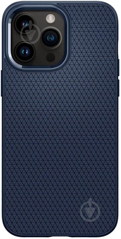 Чехол Spigen Liquid Air для Apple iPhone 14 Pro Max navy blue (ACS04814) - фото 2