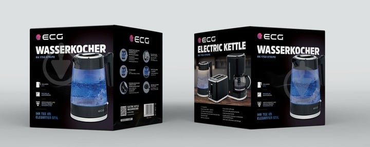 Электрочайник ECG RK 1750 Stripe - фото 13