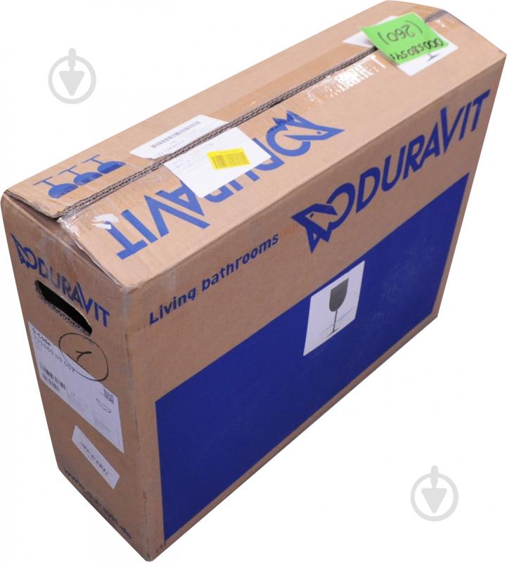 УЦЕНКА! Умывальник DURAVIT Dcode 60х46 cм 23106000002 (УЦ №26) - фото 4 УЦЕНКА! Умывальник DURAVIT Dcode 60х46 cм 23106000002 (УЦ №26) - фото 4