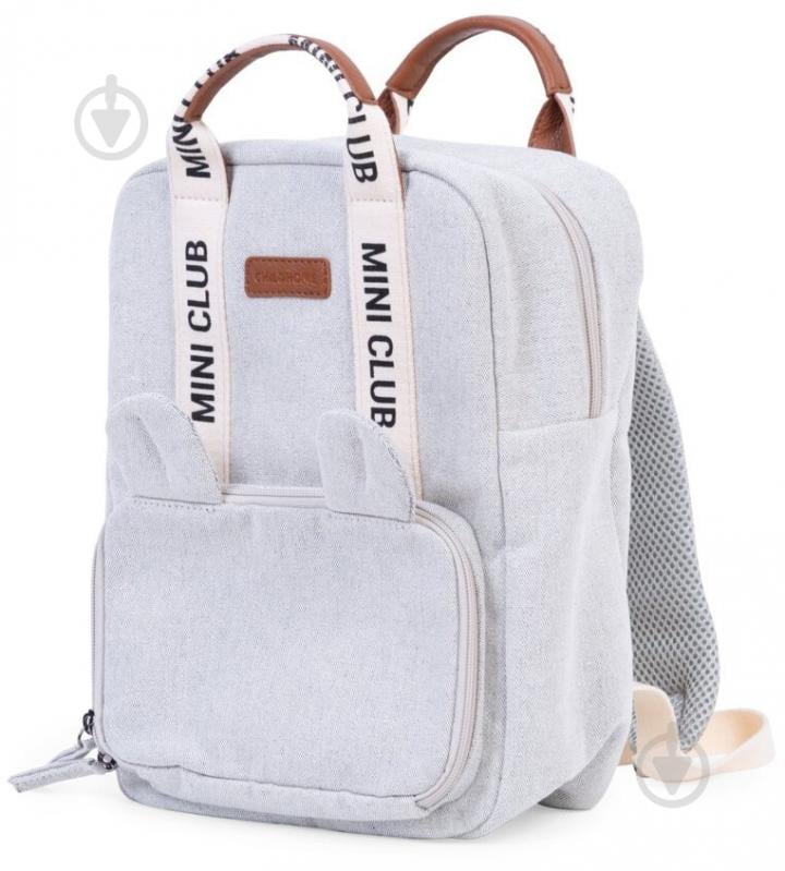 Рюкзак дитячий Childhome Mini Club canvas off white CWKIDSCOW - фото 1