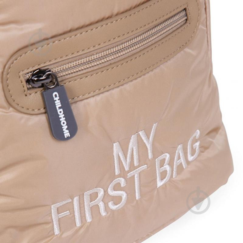 Рюкзак дитячий Childhome My first bag puffered beige CWKIDBPBE - фото 5