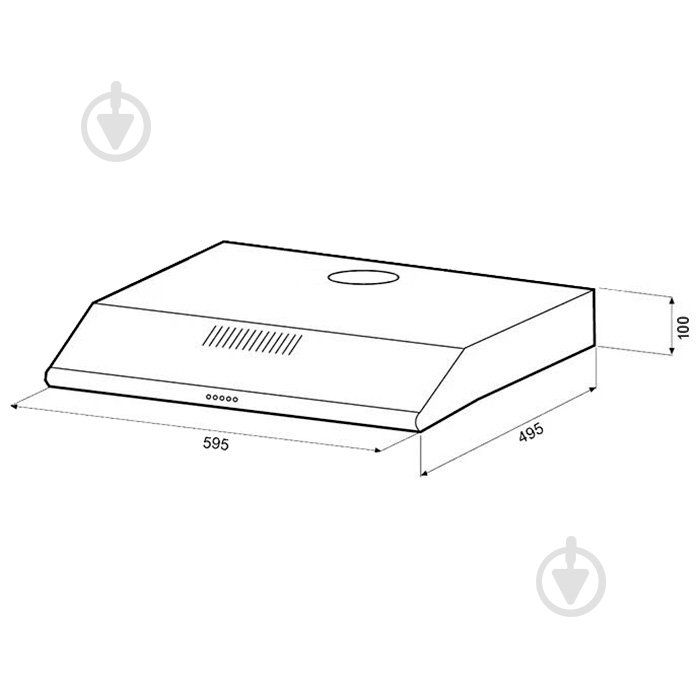 Витяжка Grunhelm GVP 251 W GVP 251 W - фото 3