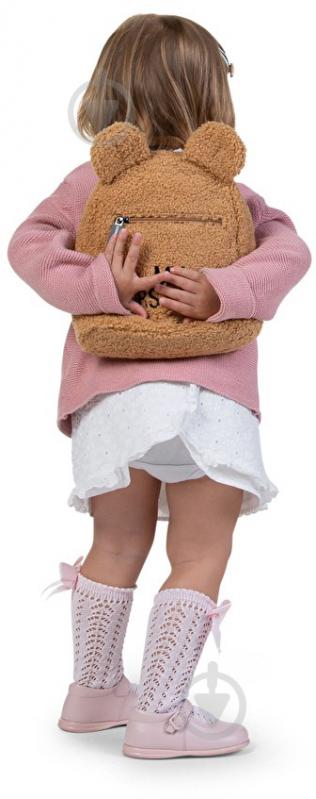 Рюкзак детский Childhome Childhome My first bag teddy beige CWKIDBT - фото 13