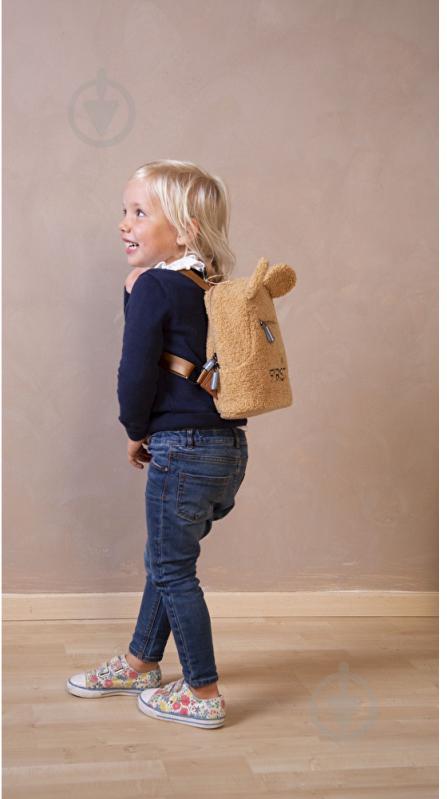 Рюкзак детский Childhome Childhome My first bag teddy beige CWKIDBT - фото 15