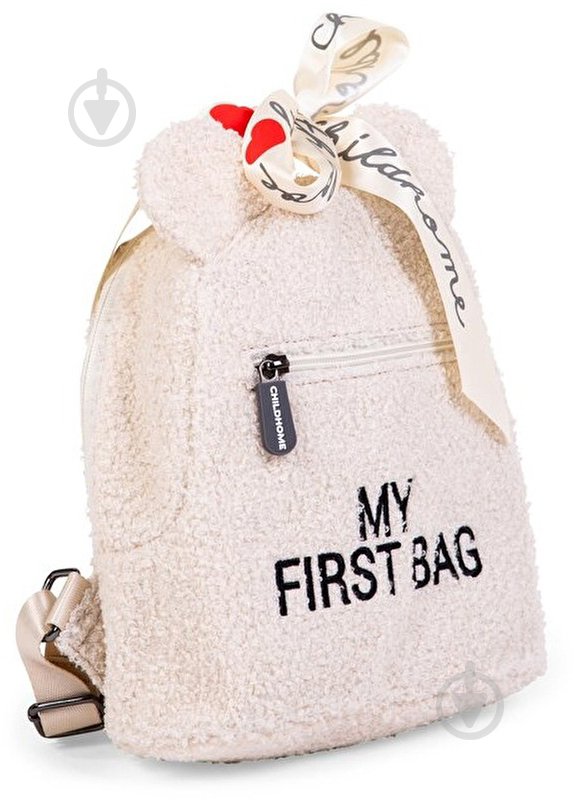 Рюкзак дитячий Childhome Childhome My first bag teddy white CWKIDBTW - фото 2