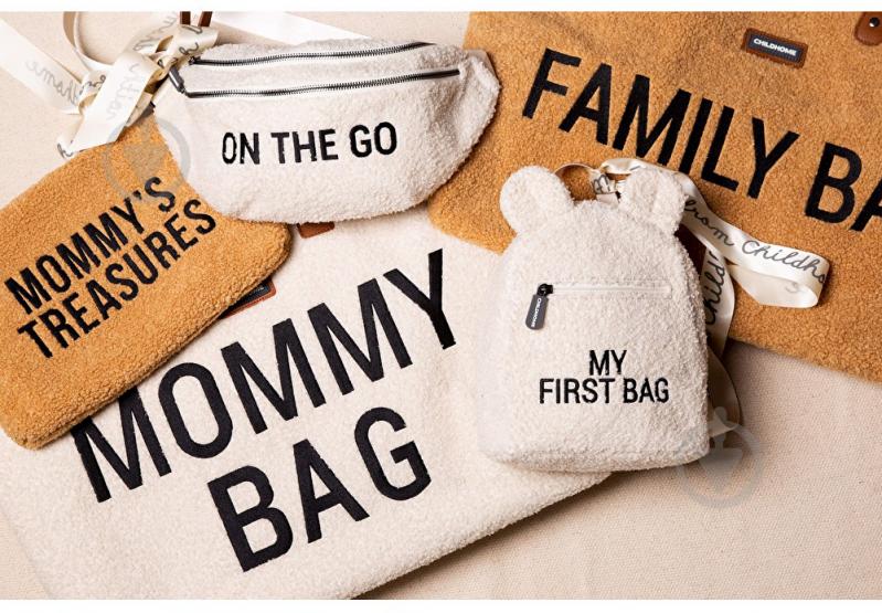 Рюкзак дитячий Childhome Childhome My first bag teddy white CWKIDBTW - фото 8